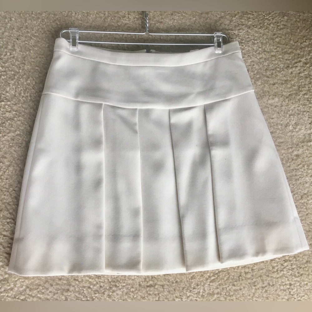 J. Crew Pleated Mini-skirt